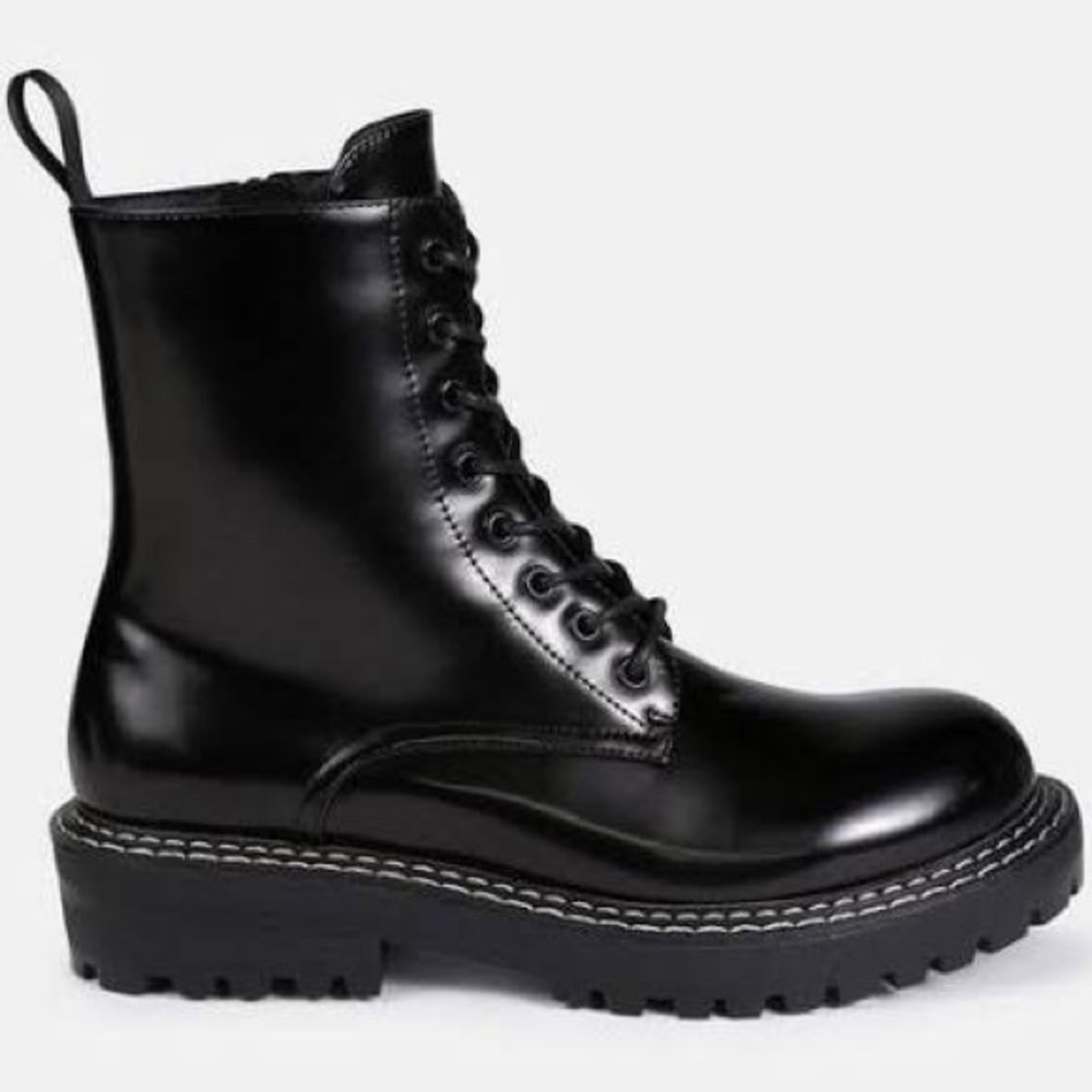 Black Combat Boots